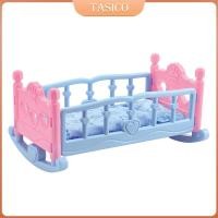 ราคา ชุดของเล่นบนเตียงเปลโยกเด็กสำหรับตุ๊กตา Tasico ขนาดเล็ก (21455270343)