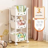 ราคา nanarak ชั้นวางของหลากสีสัน ลายการ์ตูน ที่เก็บของพร้อมล้อเลื่อน ชั้นเก็บของอเนกประสงค์ รุ่น 2477 (22798463285)