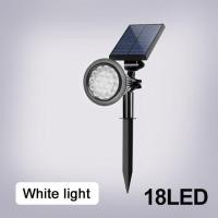ราคา โคมไฟสนามหญ้าพลังงานแสงอาทิตย์ 7 18LED ไฟสปอร์ตไลท์ RGB ไฟอัตโนมัติกันน้ำกลางแจ้ง สำหรับไฟตกแต่งลานสวนลานสวน (21536927687)