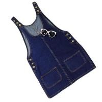 ราคา ชุดเอี๊ยมกระโปรงยีนส์แบบติดกระดุม เอี๊ยมกระโปรงยีนส์ทรงสวย (20862547935)