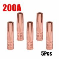 ราคา นอตเซิล หัวเชื่อมทองแดง อะไหล่ mig 200แอมป์ ปืนเชื่อมมิก ชุด5ชิ้น ปลอกเชื่อมมิก (23092509431)