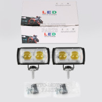 ราคา คูปองส่งฟรี 40 บาท ไฟสปอร์ตไลท์ led 12v 24V ไฟ LED 60W ไฟตัดหมอก ความสว่างสูง สปอร์ตไลท์เสริม 6 สเต๊ป กันน้ำ 801528 รถจักรยานยนต์ 6 สีไฟตัดหมอกเตือนไฟสาด 12V24V ไฟตัดหมอก LED (23055022557)