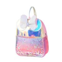 ราคา กระเป๋าเป้สะพายหลังเด็กอนุบาลกระเป๋านักเรียนหลากสีจินตนาการของยูนิคอร์นกระเป๋าเป้เลเซอร์สีรุ้งสีชมพูสดใส (20102718162)