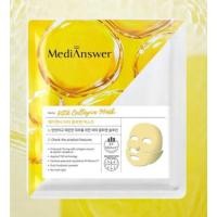 ราคา MEDIANSWER COLLAGEN MASK SHEET 4 สูตร VITAเหลือง CALMINGม่วง POREฟ้า REAL SKIN FITส้ม 1 แผ่น (22843598384)