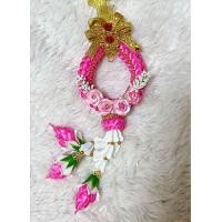 ราคา พวงมาลัยแขวนหน้ารถ แขวนพระได้ (21397108211)