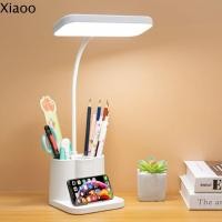 ราคา XIAOO พร้อมปากกาและที่วางโทรศัพท์ โคมไฟตั้งโต๊ะที่วางปากกา อุปกรณ์ป้องกันดวงตา ปรับได้ปรับได้ โคมไฟอ่านหนังสือตั้งโต๊ะ สร้างสรรค์และสร้างสรรค์ การศึกษาสำหรับเด็ก โต๊ะบนโต๊ะ (22883868709)