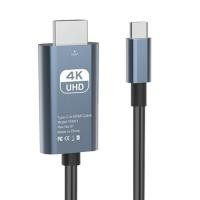 ราคา อะแดปเตอร์แปลงชนิด C เป็น HDMI 4K 60Hz ชนิด C สายแปลง HDTV สำหรับ iPhone 15 TV แปลง MacBook Air iPad Samsung Book แล็ปท็อป (23044214002)