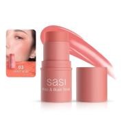ราคา พร้อมส่ง ส่งฟรี AA Beauty SASI Kiss Blush Stick 4g ศศิ บลัชออนแท่งแบบครีม (22773778722)