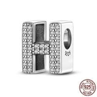 ราคา 26 Letters Alphabet A Z Charms Beads Fit Original Pandora Bracelets 100 Real 925 Sterling Silver Pendant DIY Women Jewelry (21484989440)