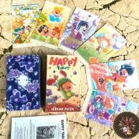 ราคา ไพ่ยิปซี ไพ่ทาโรต์ ขนาดมาตรฐานสากล พร้อมส่ง น้องแฮปปี้ Happy tarot น่ารักมาก แถมไฟล์คู่มือฟรี (20929454196)