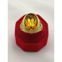 ราคา แหวนพลอยสแตนเลสยิงเลเซอร์ข้างครุฑ มีพลอยให้เลือก 4 สี (21130508136)