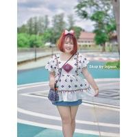 ราคา เสื้อพื้นเมืองรุ่นเเต่งพู่ เสื้อดอยไซส์ใหญ่ มีอก44 60นิ้ว สำหรับสาวอวบน่ารักๆ สินค้าพร้อมส่ง (22780203191)