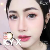 ราคา คอนแทคเลนส์ Icy X Brown Gray Rozelens ขนาดบิ๊กอาย (23130356356)