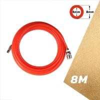 ราคา สายลม สายลมสปริง สายลมสีส้ม สายลมขด ยาว 8 10 12 15 เมตร สายปั๊มลม PU AIR HOSE 8x5mm แบบขดสปริง พร้อมหัวคอปเปอร์ สีส้ม (22364870201)