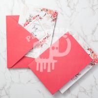 ราคา ซองใส่การ์ด 4x6 นิ้ว ยุโรป การ์ดแต่งงาน จำนวน 50 ซอง Envelope (10291812822)