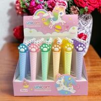 ราคา ปากกาเจล แท่งไอติม S0325 การ์ตูนน่ารัก 0 5มม หมึกน้ำเงิน เขียนลื่น ปากกา เครื่องเขียนน่ารัก (21942557617)