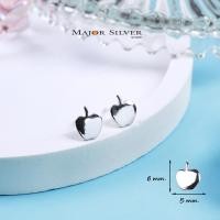 ราคา Silver 925 earring ต่างหูเงินแท้ 925 ต่างหูมินิมอล น่ารักๆ ต่างหูเงินแท้100 (4742596091)