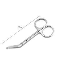 ราคา กรรไกรผ้าพันแผลผ้ากอซสเตนเลสขนาด11 14ซม กรรไกรผ่าตัดใช้ในครัวเรือนกรรไกรตัดผ้าพันแผลกรรไกรพยาบาล (23023164907)