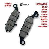 ราคา ผ้าเบรค Kawasaki ER 6 F ER 6 N ER 650 EX 650 KLE 650 Versys Z 750 S ZR 750 Ninja 650 ด้านหน้า หลัง ชุด คาวาซากิ (23166379868)
