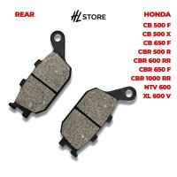 ราคา ผ้าเบรค Honda CB500F CB500X CB650F CBR500R CBR600RR CBR650F CBR1000RR NTV600 XL600V หลัง ฮอนด้า (23101633396)