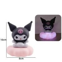 ราคา Sanrio Kurome โมเดล ตุ๊กตาซานริโอ คุโรมิ เนื้องาน PVC หนา โมเดลคุโรมิ เปิดไฟได้ โคมไฟ แต่งเค้ก (22855245208)