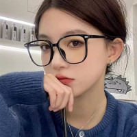 ราคา แว่นตาแฟชั่นเลนส์ใสกรอบใหญ่ ใส่สบายสวยไม่เหมือนกัน เครื่องประดับแว่นตาใช้ได้ทั้งผู้ชายและผู้หญิง (22769707320)