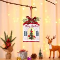 ราคา bingbin ต้นคริสต์มาส แขวนผนังต้นคริสต์มาส Christmas Tree พวงหรีดแวววาวคริสต์มาส 3D (23137930610)