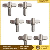 ราคา WDBEST ชุดเปลี่ยนน็อตสกรูกลอง6ชิ้นอะไหล่อุปกรณ์เสริมแข็งกลองยาวสำหรับกลองชุุดกลองขาตั้ง Simbal Crash (22068496865)