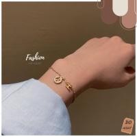 ราคา พร้อมส่ง มีเก็บเงินปลายทาง กำไลข้อมือแฟชั่น รอบข้อมือ 16 20 ซม สไตล์เกาหลี ราคาต่อ 1 เส้น Do hight (22277621152)