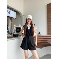 ราคา Beer Oil กางเกงขาสั้นเอวสูง ผ้าไมโคร งานตะขอ ซิปหน้า ขอบเอวยื่น เย็บจีบหน้า (22754691367)