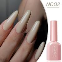 ราคา สีทาเล็บเจล สีขาวครีม N 002 ขนาด 10ML เม็ดสีแน่น ติดทน ต้องอบ (22810093557)