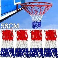 ราคา ตาข่ายขอบบาสเก็ตบอล56ซม ตาข่ายบาสเกตบอลสปอร์ตมาตรฐานมี12ลูปทนทานบาสเก็ตบอลกลางแจ้งห่วงตาข่ายอุปกรณ์เสริม (21308270678)