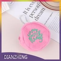ราคา DIANZHENG กระเป๋าใส่เหรียญกำมะหยี่สีชมพูสำหรับผู้หญิงกระเป๋าเก็บของจี้ลายการ์ตูนกระเป๋าขนาดเล็กกระเป๋าสตางค์ผู้หญิงกระเป๋าใส่เหรียญ (22972033869)