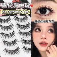 ราคา เปลือกตาเดียวที่จำเป็น Air Sense Cartoon Wet Eyelash Beauty Eyelash Shop With Hard Stem False One Piece Thick Roll (23144647948)