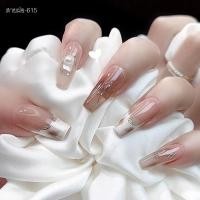 ราคา เล็บสายฝอ เริ่ดๆ สวยๆ เล็บปลอมสำเร็จรูป เล็บเจล เล็บปลอม PVC พร้อม กาวน้ำติดเล็บปลอม (20827680899)