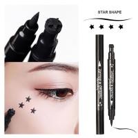ราคา S 232in1 Eyeliner อายไลเนอร์ แสตมป์สองหัว ปั๊มดาว ปั๊มหัวใจ ปั๊มดวงจันทร์ ปั้มดอกไม้ กันน้ำ กันเหงื่อ ติดทนนาน แห้งเร็ว (21362244351)