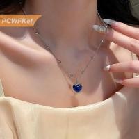 ราคา PCWFKef สร้อยคอจี้หัวใจเปลี่ยนสีลูกอมสำหรับผู้หญิงดีไซน์เรียบง่ายไวต่ออุณหภูมิสร้อยโชคเกอร์หินสีพีชเครื่องประดับสำหรับงานปาร์ตี้ (23113249245)