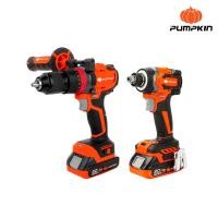 ราคา PUMPKIN INFINITY POWER 20V ชุดสว่านกระแทกและไขควงกระแทกไร้สาย ไร้แปรงถ่าน 20V Li ion INF IMDID 422CK 50295 (23100370317)