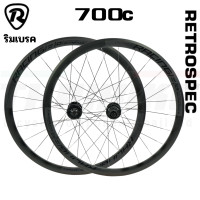 ราคา ล้อจักรยานเสือหมอบ Retrospec Aluminum 700C รองรับ 8 12SPD ดิสเบรค ริมเบรค (19830029604)