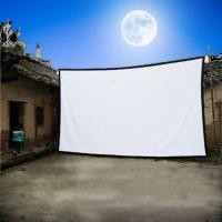 ราคา กลางแจ้งภาพยนตร์โปรเจคเตอร์หน้าจอ 100 นิ้ว 120 นิ้ว 150 นิ้ว 180 นิ้ว 200 นิ้ว 300 นิ้ว SJRC แบบพกพา Cinema Display แผง (17417538829)