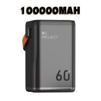 ราคา 10000 0mAh 100W PowerBank พาวเวอร์แบงค์ พาเวอร์แบงค์ Battery Pack 6000 0mAh (20333895564)