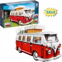 ราคา จัดส่งภายใน24ชม Compatible LEGO Volkswagen T1 Camper Van 1334ชิ้น สำเนาสมบูรณ์แบบ 1 1 (23086917766)