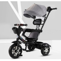 ราคา จักรยานเด็ก 3 ล้อ เหมาะสำหรับเด็กอายุ 6 เดือน ถึง 5 ขวบ รถสามล้อเด็กเข็นได้ ขี่ได้ มีหลังคา เข็มขัดนิรภัย มือจับเข็นได้ (21388702002)