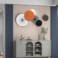 ราคา JJT จัดส่งฟรี นาฬิกาติดผนัง ร่วมสมัย นาฬิกาติดผนัง นาฬิกาโลหะติดผนังห้องนั่งเล่น นาฬิกาติดผนัง 3d ร่วมสมัย มินิมอลทันสมัย นาฬิกาห้องนั่งเล่น นาฬิกาแขวนบ้าน การตกแต่งพื้นหลังขนาดใหญ่ นาฬิกาแขวนแฟชั่นสร