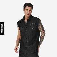 ราคา WRANGLER เสื้อกั๊กผู้ชาย คอลเลคชั่น Biker ทรง Regular รุ่น WR F424MVESN44 (23058114787)