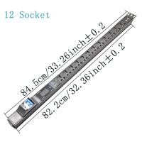 ราคา ปลั๊กไฟตู้RACK 8ช่อง รุ่นPDU C14 Interface 16A Air Switch 2 3 4 5 6 7 8 9 10 11 12 Ways Universal Socket 2USB (18896567299)