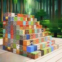 ราคา My World Magnetic Building Blocks Full Set Magnetic Pieces Educational Childrens Toy Boys Pretend Play Magic Plastic Toys for Boys And Girls (22370586374)