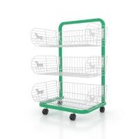 ราคา Kefva ชั้นตะกร้ามินิมาร์ท 3 5 ชั้น รุ่น Pony แบบโครง หน้าเดียว มีล้อ กว้าง 72 cm เชลฟ์วางขนม ชั้นวางขายของชำ ชั้นวางสินค้าเบ็ดเตล็ด ชั้นตะกร้า ชั้นวางสินค้า ชั้นมินิมาร์ท ชั้นวางขนม (22234567252)