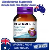 ราคา Blackmores Superkids Omega Brain Kids Health Vitamin 50 Chews วิตามินเด็ก บำรุงสมอง บำรุงสายตา เสริมเพิ่มพัฒนาการเด็ก วิตามินสำหรับเด็ก อาหารเสริมเด็ก บำรุงสมอง อาหารเสริม อาหารสำหรับเด็ก (19615934564