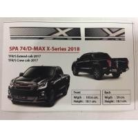 ราคา สติ๊กเกอร์ D MAX สติ๊กเกอร์ คาดฝากระโปรงหน้า ฝาท้าย D MAX 2018 ดีแม็ก ลายตรงรุ่น (950636246)